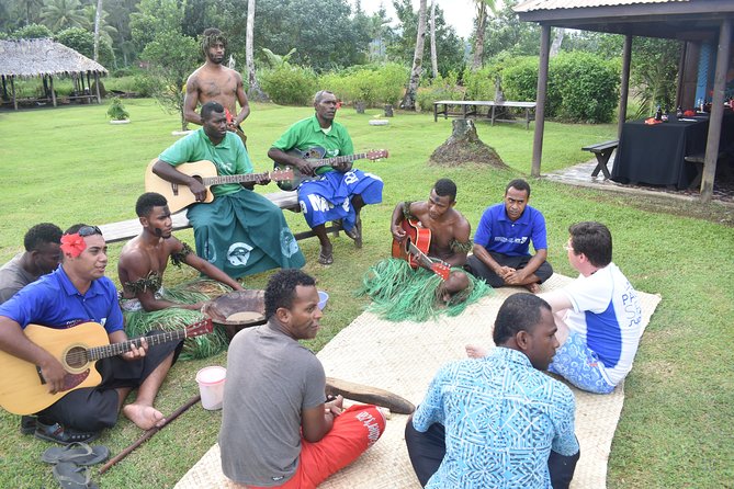 Jewel Of Fiji incl Fijian Village, waterfall & Lunch(Nadi Hotels) - Bamboo rafting on an old river route