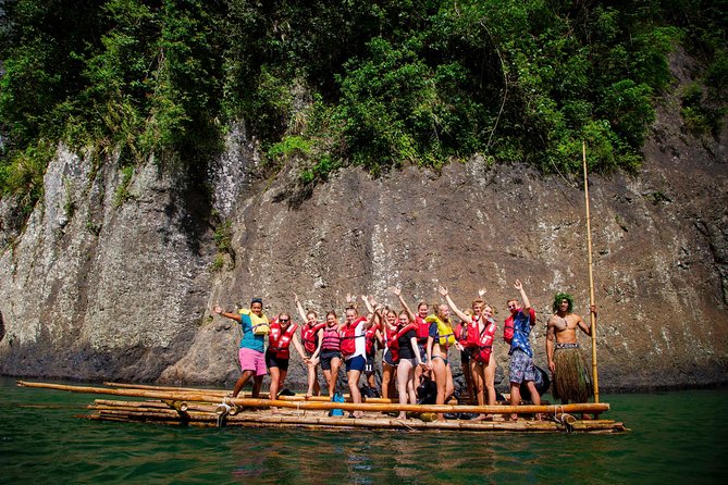 Jewel Of Fiji incl Fijian Village, waterfall & Lunch(Nadi Hotels) - Crafts, music, and a generous lovo meal