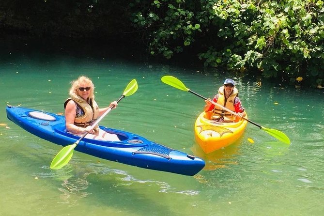 Kayaking 3in1 tour in Port Vila - Kayaking along a quiet river