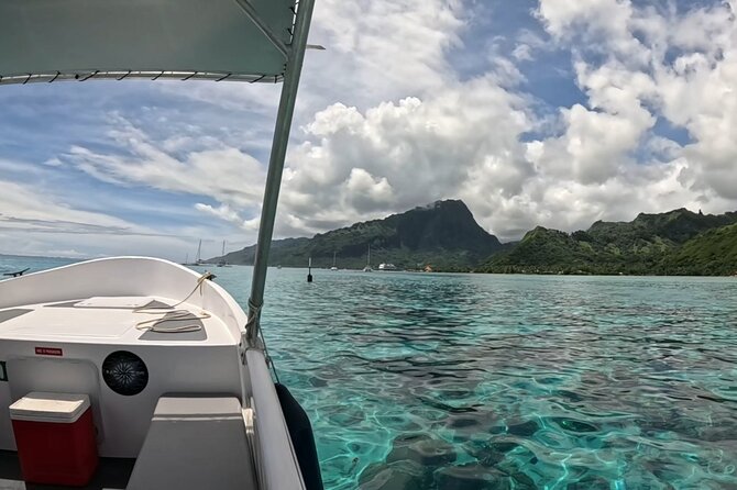 Lagoon Tour + lunch with your feet in the water on a Motu - Lunch with your feet in the water