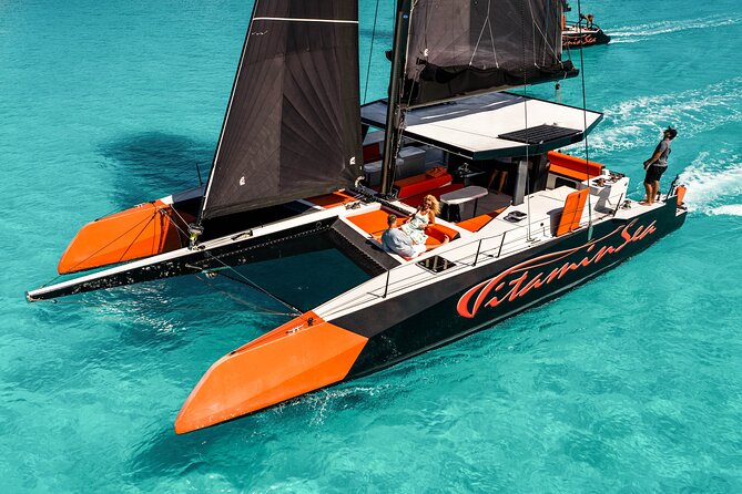 LUXURY PRIVATE Catamaran Bora Bora : Full-Day Trip - Setting sail across Bora Bora’s lagoon
