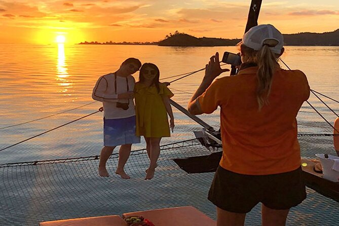 LUXURY PRIVATE Catamaran Bora Bora : The Sunset Escape - Who will enjoy this sunset catamaran most?
