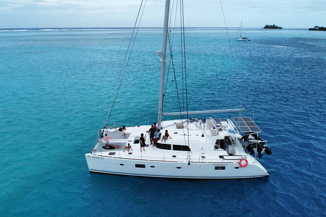 Luxury Private Moorea Cruise Tour - Leaving Vaiare and crossing into open water