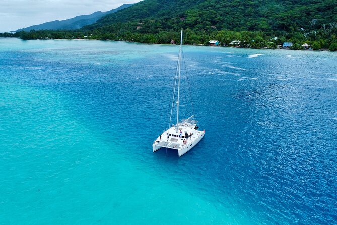 Luxury Private Moorea Cruise Tour - Snorkeling at a Moorea sandbar