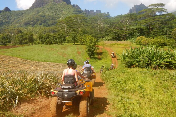 Medium Magical Combo in Moorea of 2 hours of Jetski and 3h30 of Quad - The changeover between quad and jet ski