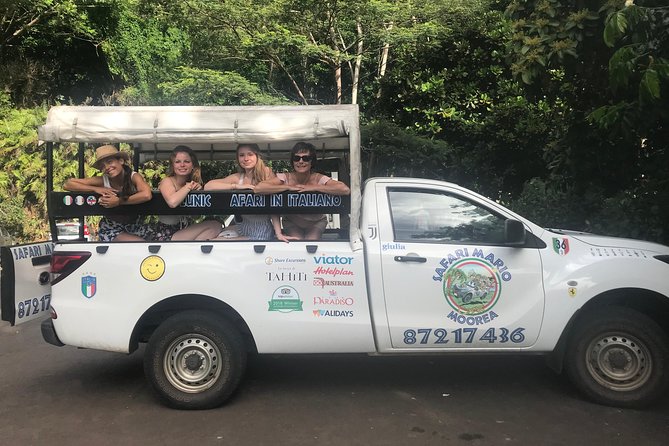 Moorea 4WD Tour Inc. Belvedere, Pineapple Farm, Magic Mountain... - What the ride feels like
