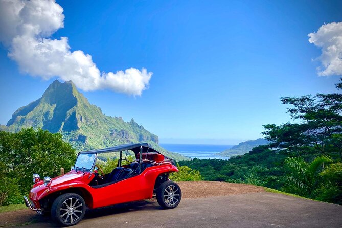 Moorea Buggy Rental - Pickup from the ferry or your hotel