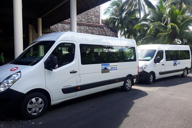 Moorea Island Tour - Bus comfort, van seating, and what to expect