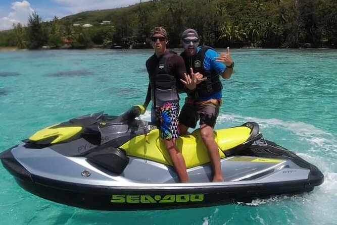 Moorea Solo or Twin 2 hours Jet Ski Tour - How the two-hour schedule feels