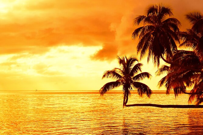 Moorea Sunset Boat Trip - What the $112.35 price includes