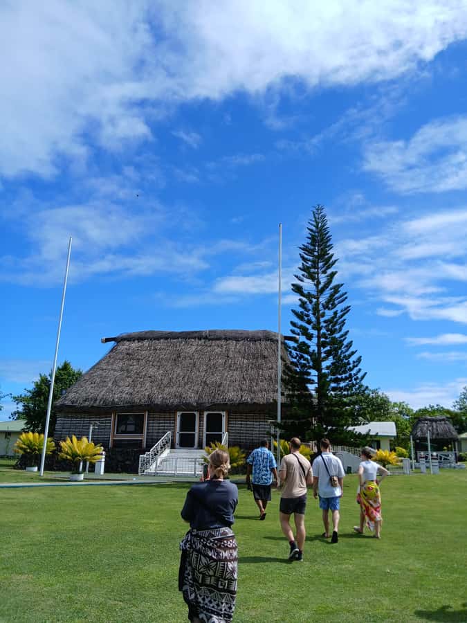 Nadi: Fijian Village Tour with Tifajek Mudpool and Hotspring - The village school stop