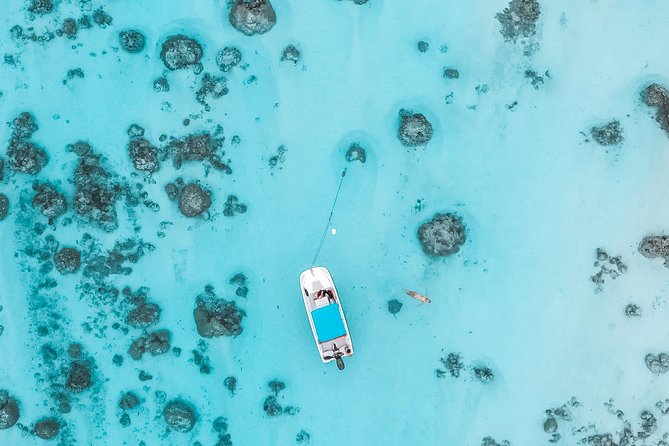 Private Boat Tour of Moorea Lagoon - GoPro photos without carrying your own camera