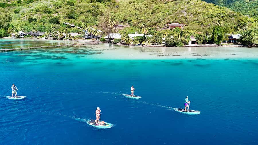 Private E-Board Tour of Moorea Lagoon - Snorkeling gear is your responsibility