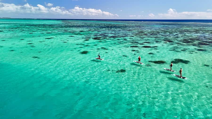Private E-Board Tour of Moorea Lagoon - What the two-hour route includes