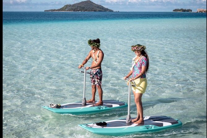 Private Electric Paddle Cruise in Bora Bora - A gentle way to meet Bora Bora’s lagoon