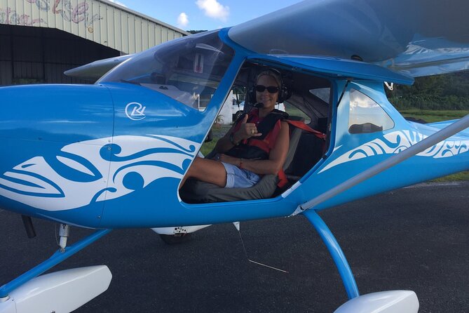 Private flight, in a light plane over the Polynesian motus from Raiatea - The 35-minute Raiatea and Taha’a route