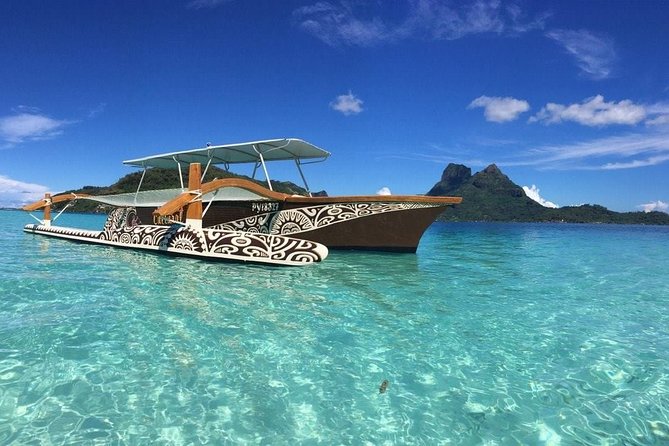 PRIVATE FULL DAY CULTURAL & LAGOON TOUR - Bora bora Cultural Lagoon Tour - Meeting at Vaitape for an early start