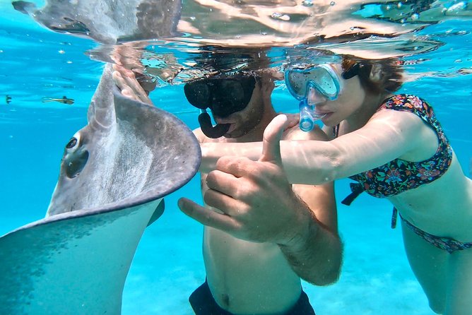 PRIVATE Full Day Tour : Moorea Snorkeling & Sailing on a Catamaran named Taboo - The skippers and the private guide service