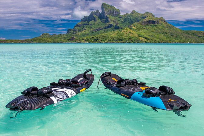 Private Jetboard Lessons with Instructor in Bora Bora - Fifty minutes beneath Mount Otemanu