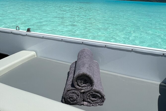 Private Lagoon Tour on a Prestigious Pontoon Boat in Bora Bora - Meeting in Vaitape and Planning the Day