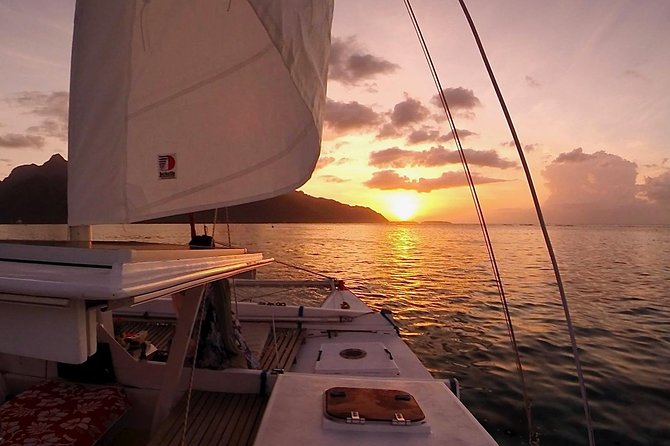 PRIVATE Sunset Cruise : Moorea Sailing on a Catamaran named Taboo - Pickup and meeting point details