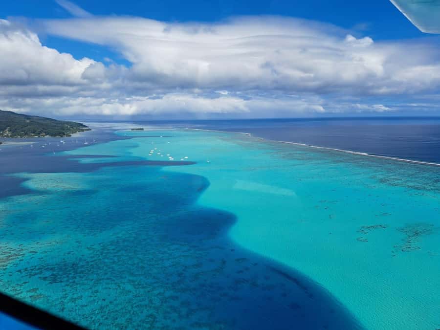 Raiatea: Bora Bora and Taha'a Private Scenic Flight one hour - Leaving Raiatea Airport