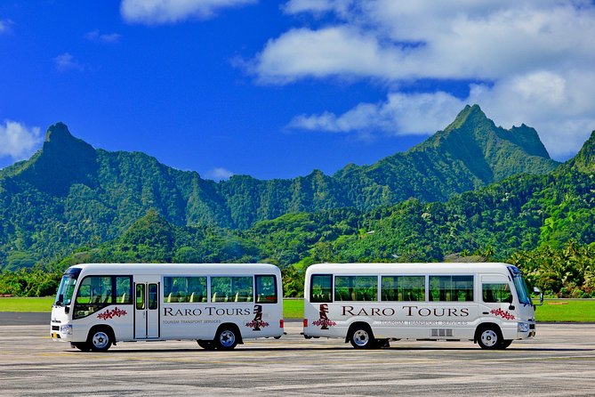 Rarotonga International Arrivals Seat in Coach Transfer - The ride from the terminal to your accommodation