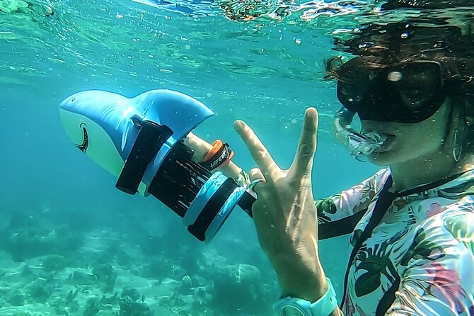 Sea Scooter Snorkel Tour - Lagoon Discovery : Wrecks, Coral Gardens and Tropical Fishies - What is included for $109