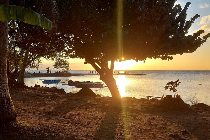 Shared 4.5h Circle Island Tour of Tahiti Nui by Lydia - Mara’a Caves, a Cool Freshwater Pause