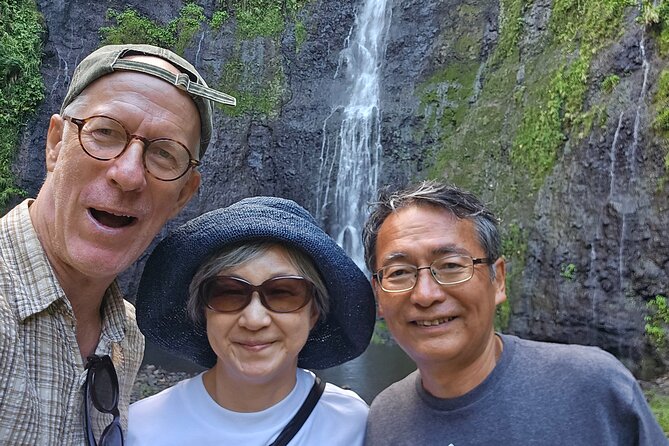 Small Group Shared Half Day Tahiti Tour Waterfalls&Scenic Coast - Point Venus, black sand, and European voyages