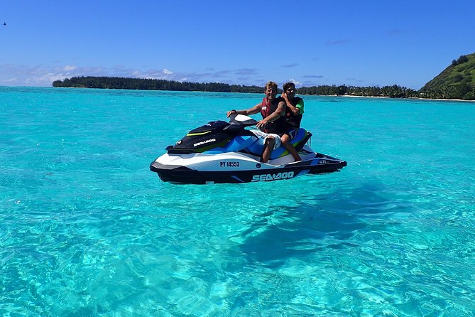 Small Magic Combo 3h30 of Quad + 1H00 of Jetski - Rays, black-tip sharks, and a short lagoon swim