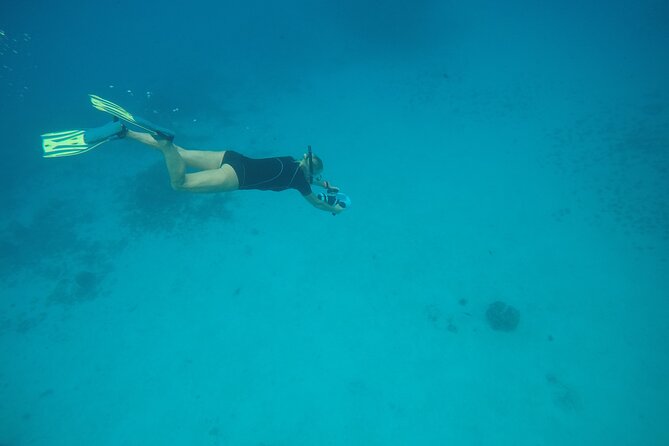 Snorkeling EN Underwater Scooter in Tahiti - Small sharks, rays, and the question of safety