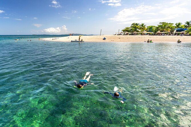 South Sea Island Combo Trip with Lunch & Drinks - Choosing between the beach, pool, and water gear