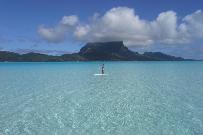 Stroll out of time on the lagoon of Bora Bora - Hotel-pier pickup and the Matira meeting point