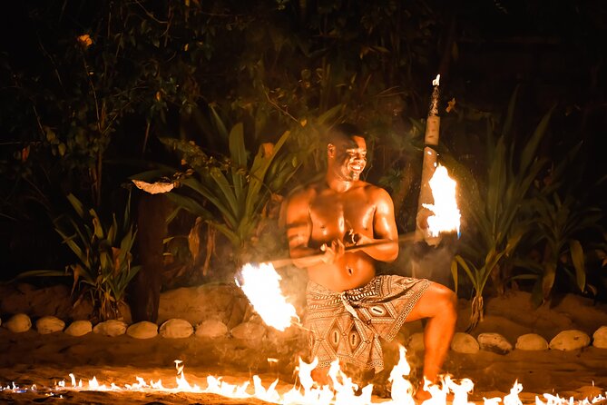 Sunset Cruise with Dinner and Fire Show - Fire walking, knife dancing, and the evening finale