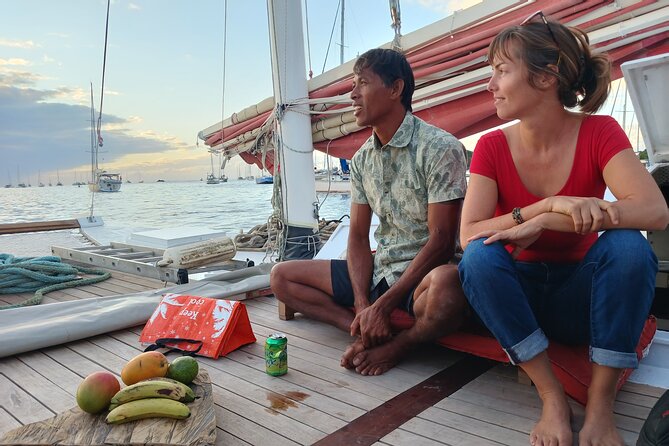 Sunset sailing trip on the Lagoon of Tahiti - The food and drinks included in the $131.18 price