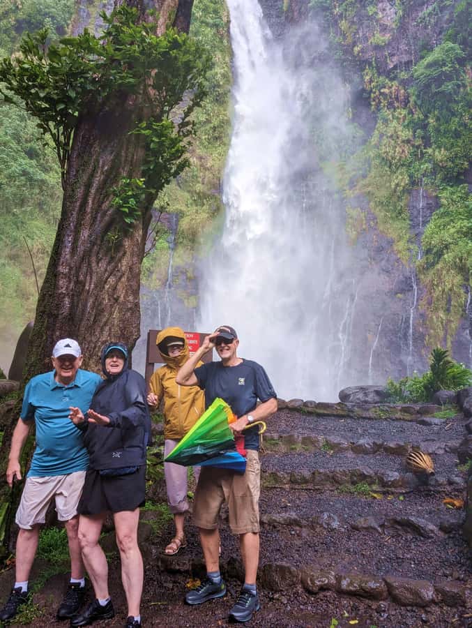 Tahiti: Northeast Coast Waterfalls&Viewpoints Half Day Tour - Faarumai Waterfall Starts the Nature Portion