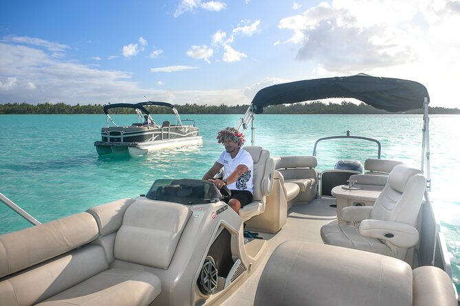 Toa Boat Bora Bora Private Lagoon tour On Majestic Pontoon Boat - Guides who can shape the experience