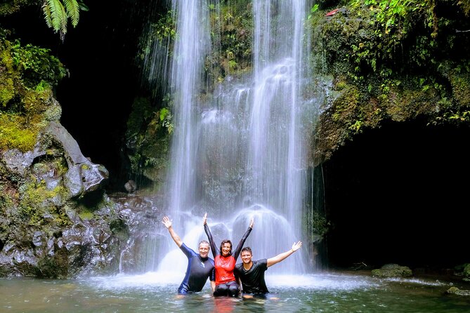 Tour Tahiti in Private - Maraa Grotto, a cool first stop by the road