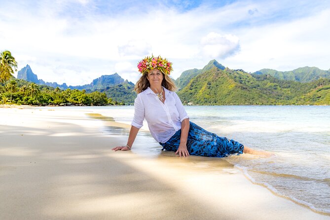 Unique photo shoot in the heart DE Moorea: Beach & mountain combo - Starting at 8:00 in Moorea