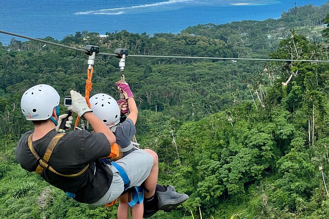 Vanuatu Jungle Zipline, Swing and Skybridge Combo with Transfer - The skybridge adds the best pause