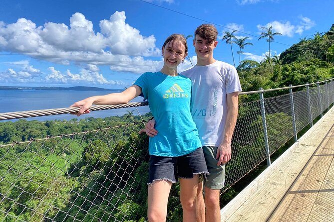 Vanuatu Jungle Zipline, Swing and Skybridge Combo with Transfer - Who will enjoy this most