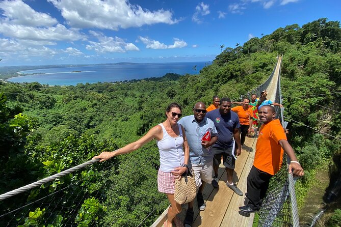 Vanuatu Jungle Zipline, Swing and Skybridge Combo with Transfer - The zipline covers serious ground
