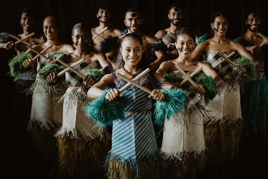 VOU: Fiji Untold Live Stage Show with Dinner & Drumming - A tented amphitheater with a local feel