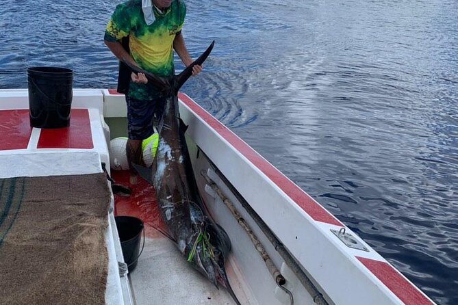 Wholesale Fishing in Poti Marara at Tahiti Teahupoo Peninsula - Why the boat makes a difference