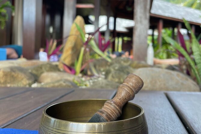 Yoga at sunrise at Sofitel Moorea, overlooking Tahiti - Is $30.37 good value?