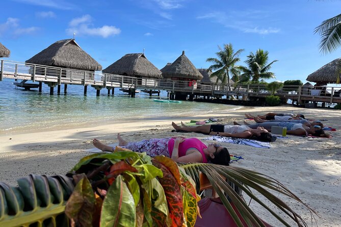 Yoga on the paradise beach of Manava Moorea - What to Bring and How to Prepare
