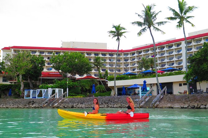 Zipline + Beach Package - One hour with a kayak or stand-up paddleboard